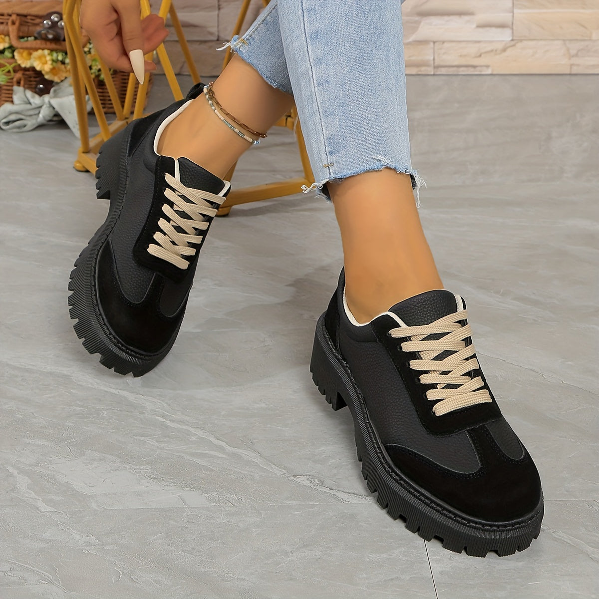 Denise | Chaussures Confort Plateforme