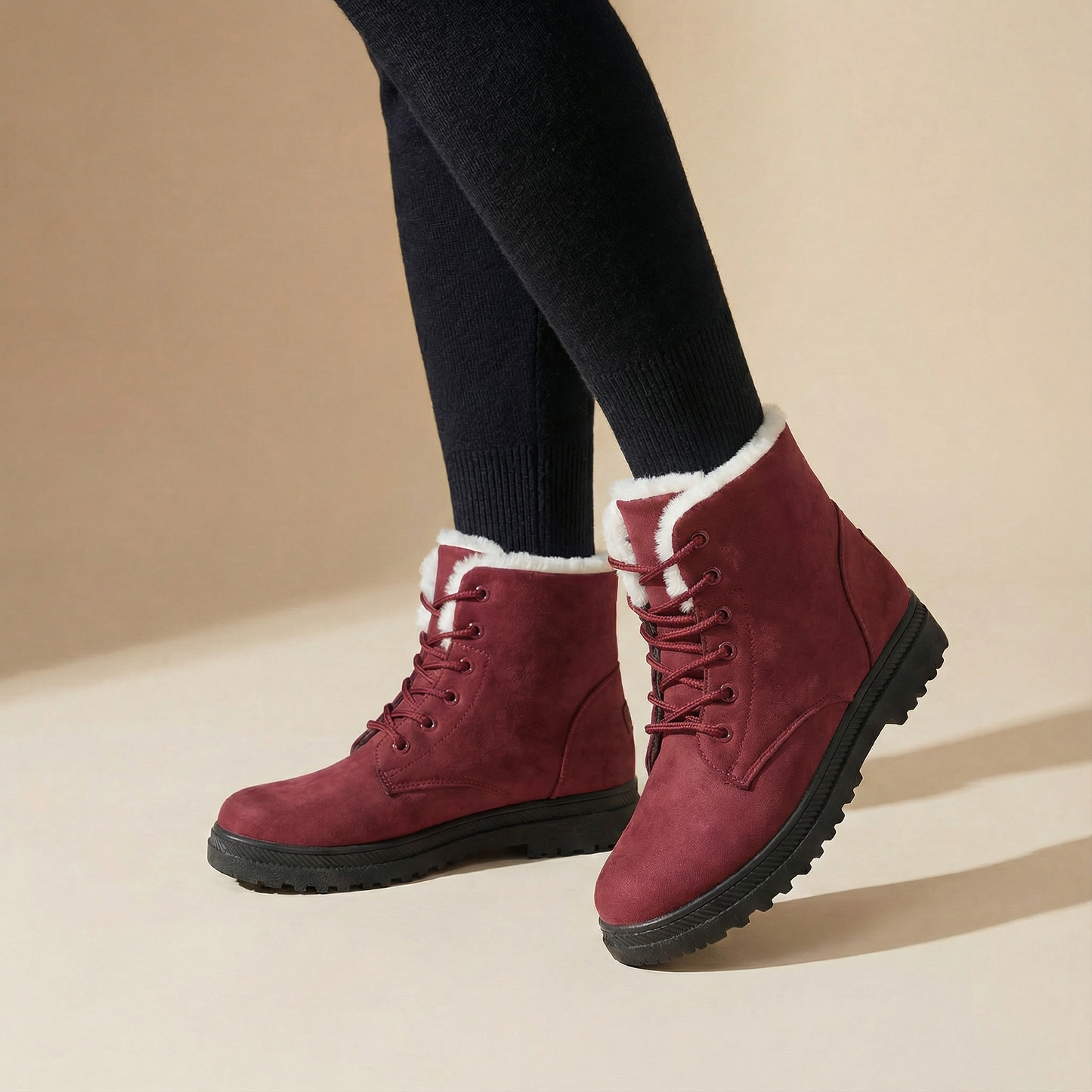Léa | Bottines Hiver Chaudes et Confortables