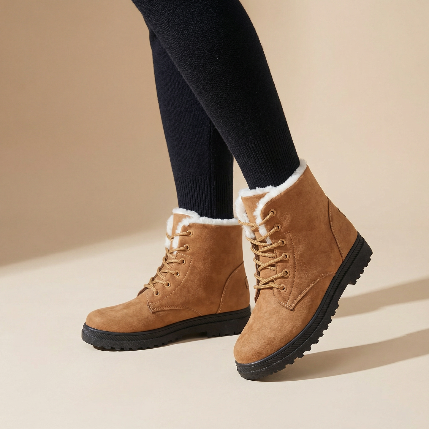 Léa | Bottines Hiver Chaudes et Confortables