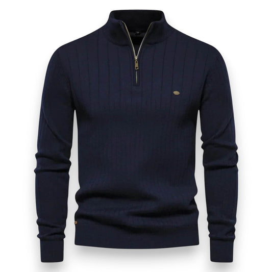 Victor | Pull Demi-Zip de Luxe