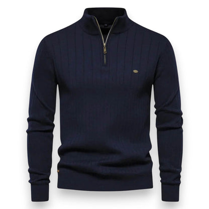 Victor | Pull Demi-Zip de Luxe